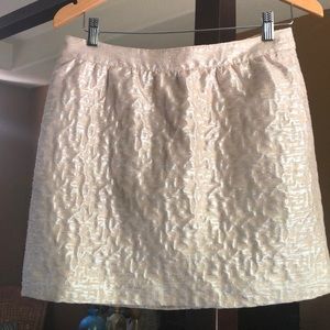 LOFT party mini skirt